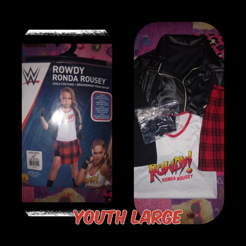 GIRL'S LARGE HALLOWEEN COSTUME